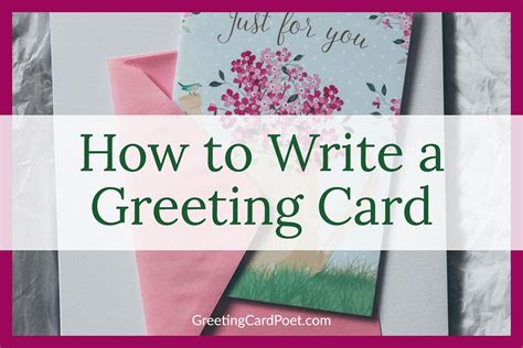 Writing Greeting Card Message