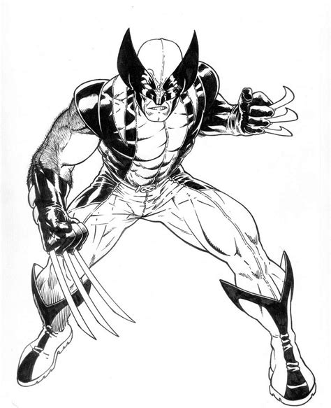 X-Men coloring page