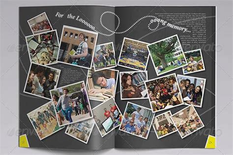 Yearbook design templates