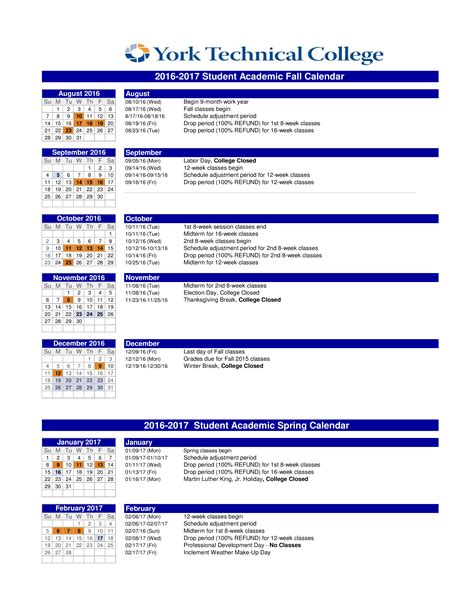 Yearly Event Calendar Template with Meetings