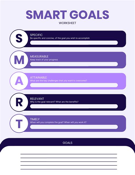 Yearly Goal Setting Template