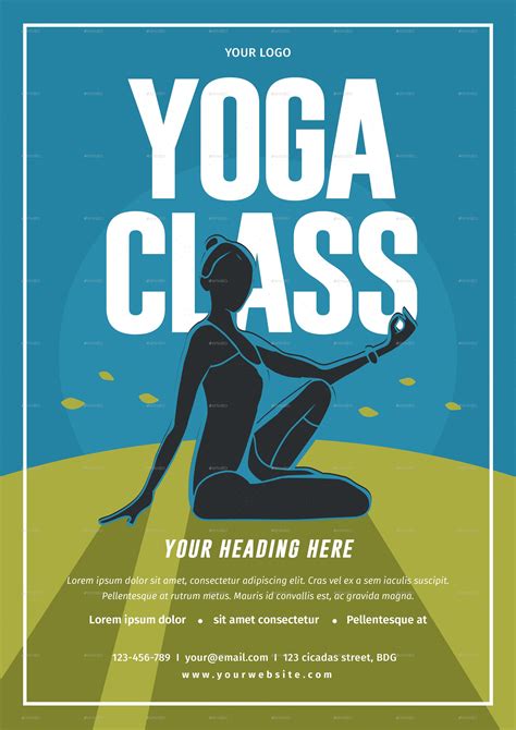 Yoga Fitness Flyer