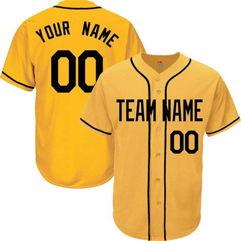 Youth Baseball Jersey Design