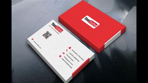 YouTube Creator Business Card