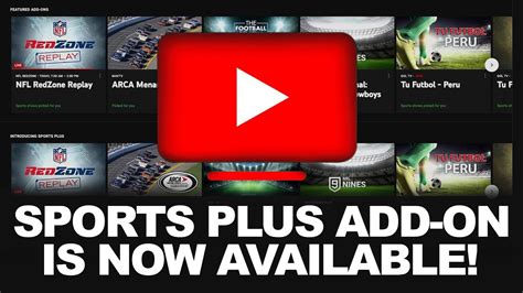 YouTube TV Sports Channels