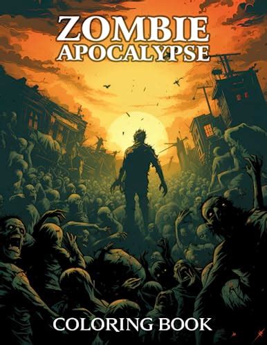 Zombie apocalypse coloring book