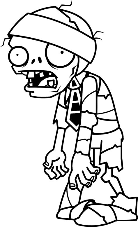 Choosing the right zombie coloring page