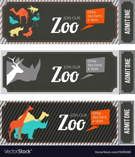 Using a Free Zoo Ticket Template Download